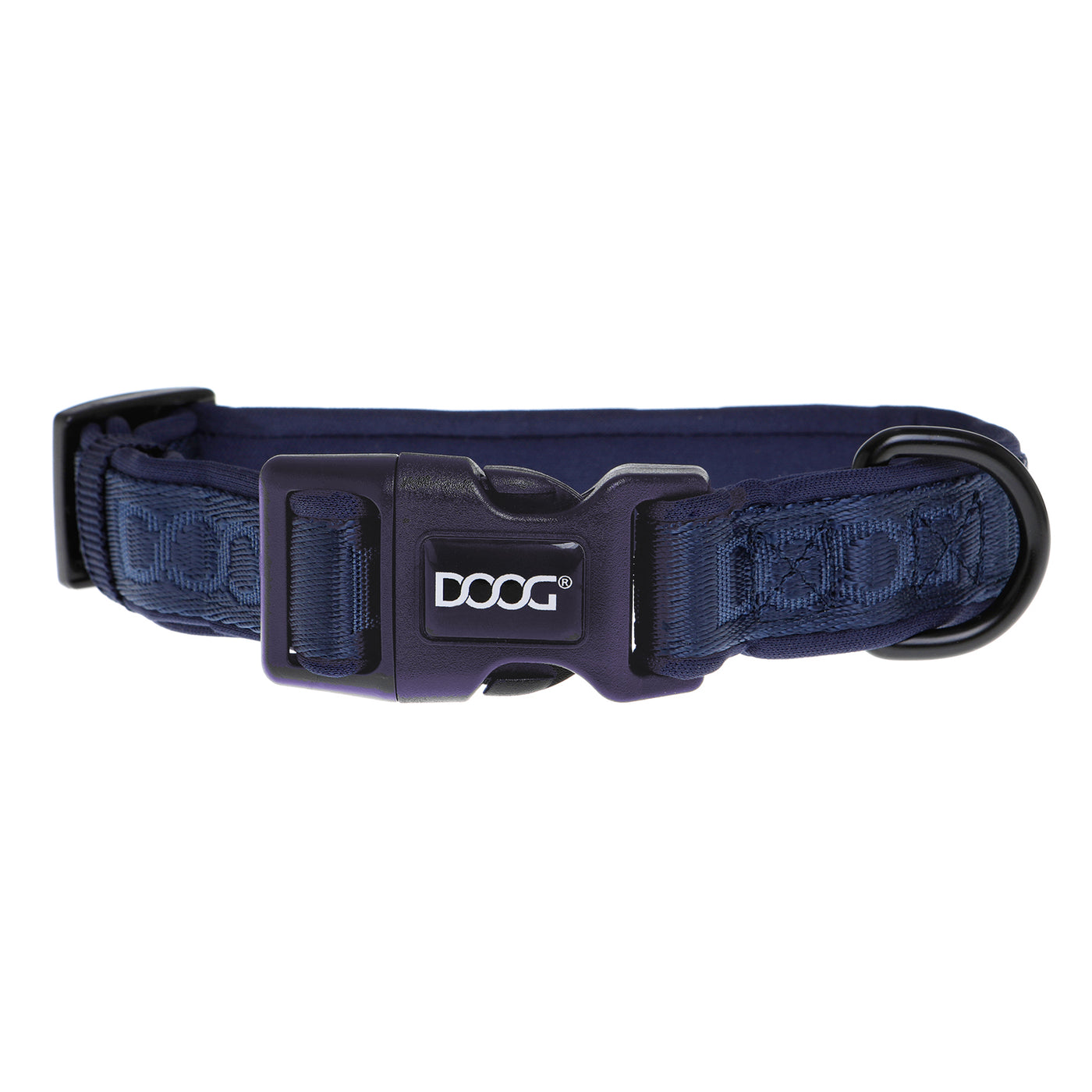 Neosport Neoprene Dog Collar - Navy Blue