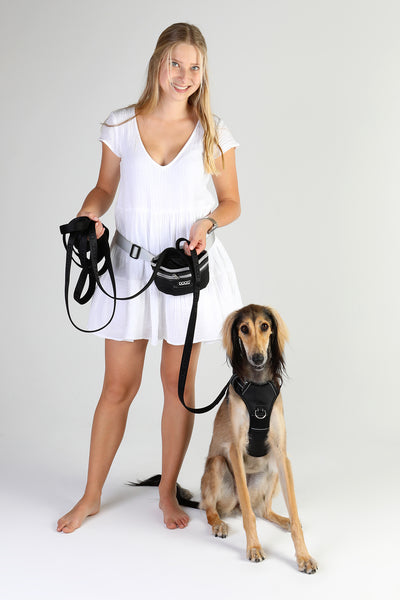 Dog Training Leash - BLACK - Extra Long