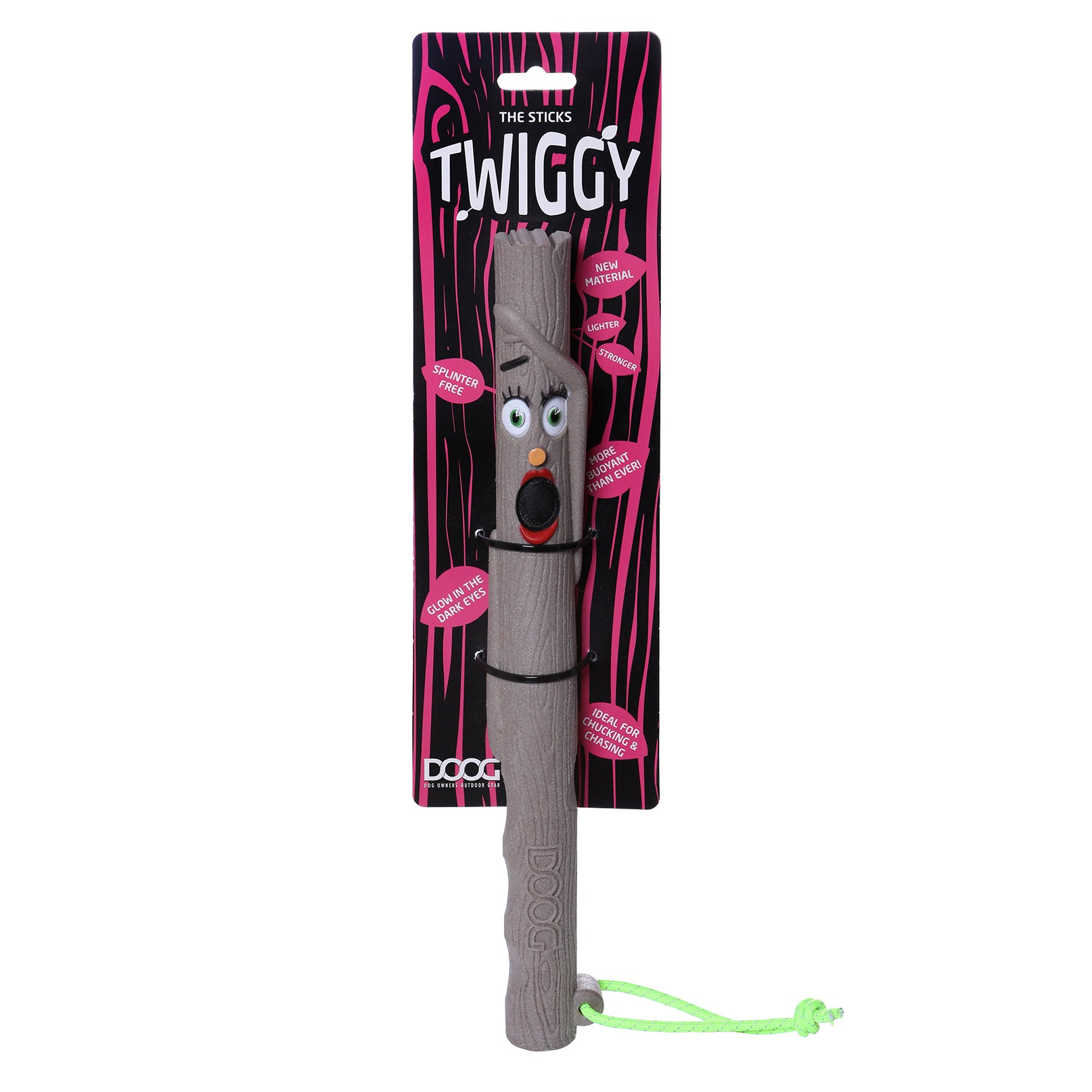 ドーグ (DOOG) DOOG ドーグ スティックファミリーフェッチドッグトイ Twiggy(ピンク)・STICK02　並行輸入品 ドーグ (DOOG) DOOG ドーグ スティックファミリーフェッチドッグトイ Elwood(パープル)・STICK05