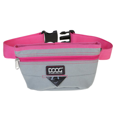 Good Dog Treat Pouch - Grey/Pink (Large)