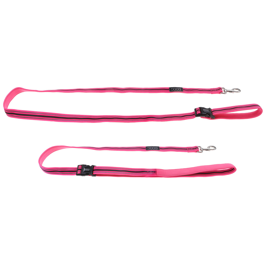 'Clip It' Neoprene Dog Lead - (Neon High Vis) Lady
