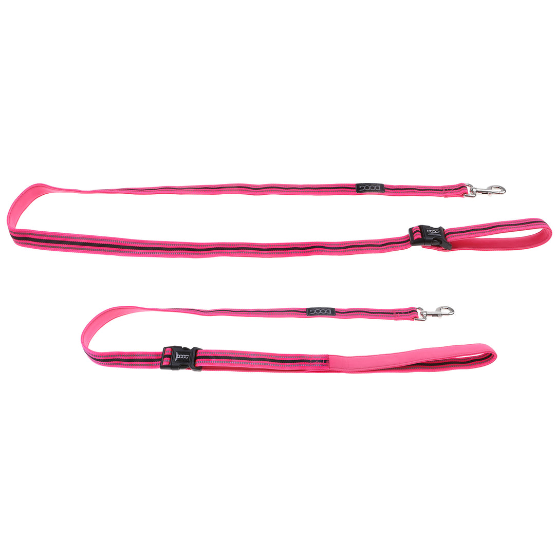 'Clip It' Neoprene Dog Lead - (Neon High Vis) Lady