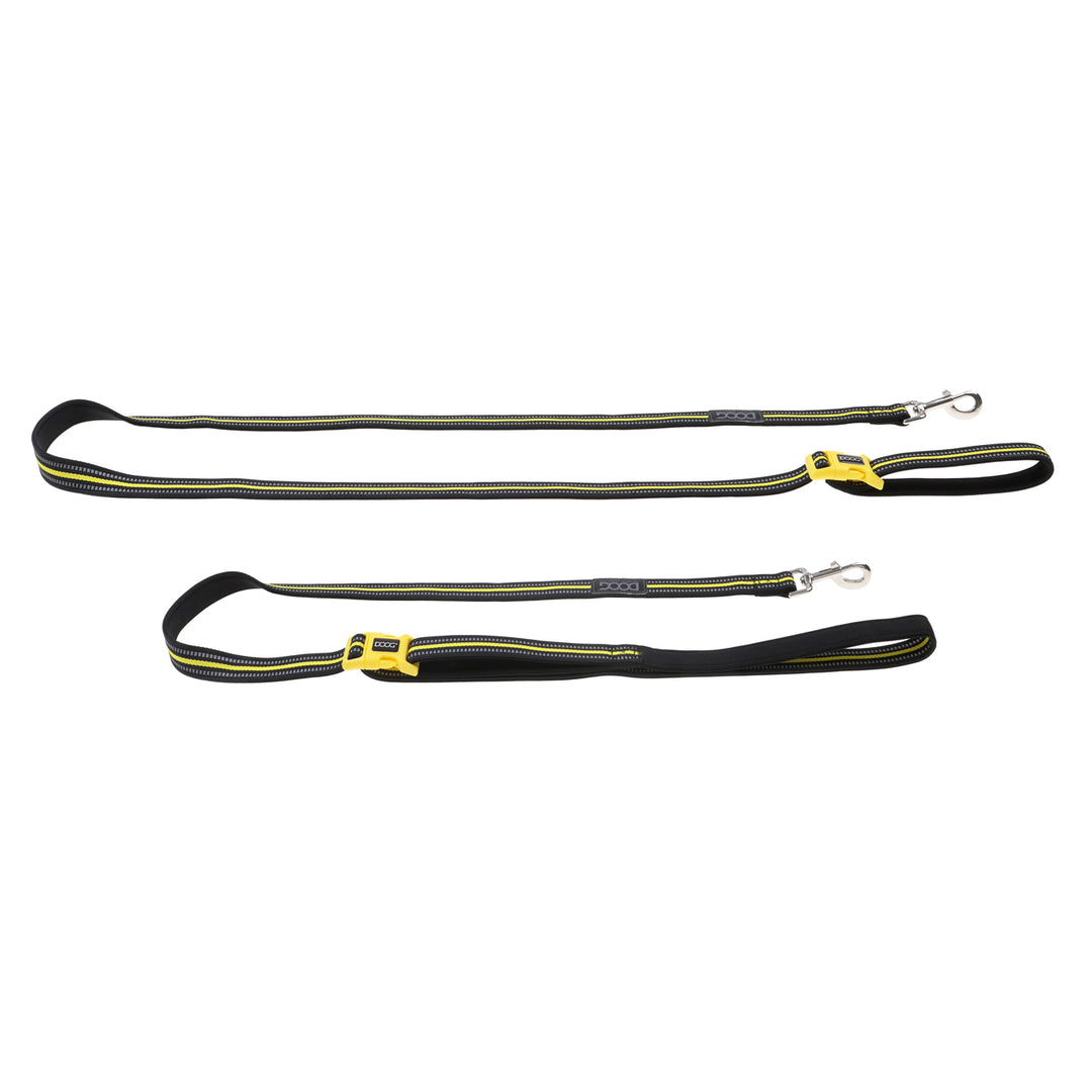 'Clip It' Neoprene Dog Lead - (Neon High Vis) Bolt