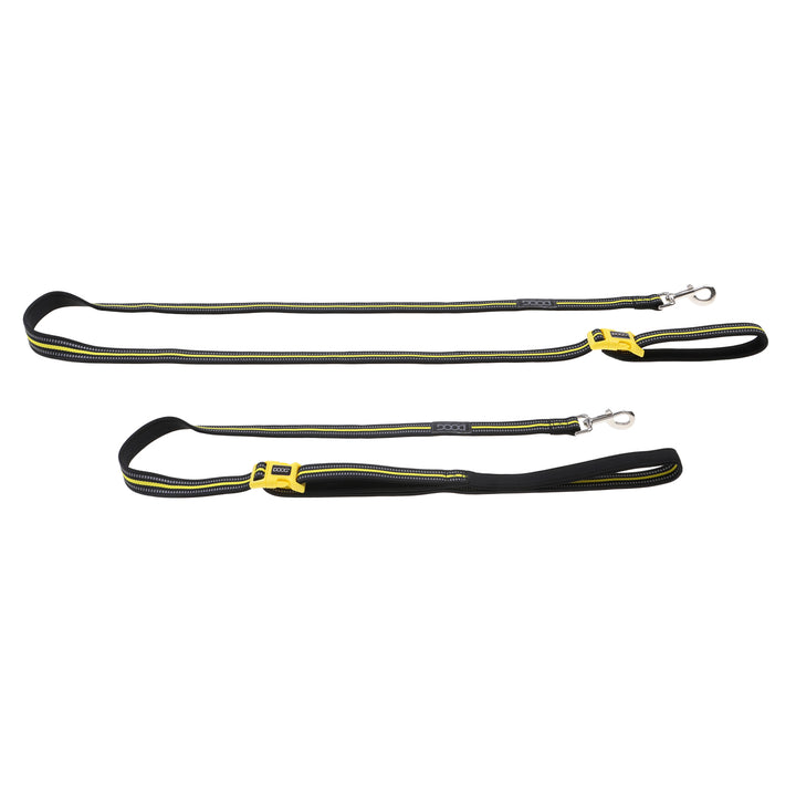 'Clip It' Neoprene Dog Lead - (Neon High Vis) Bolt