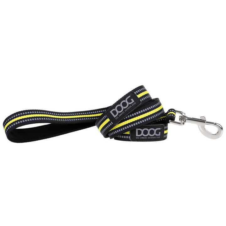 Neoprene Dog Lead - (Neon High Vis) Bolt