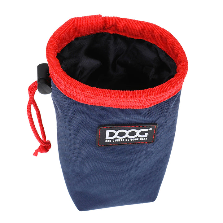 Good Dog Treat Pouch - Navy & Red (Small)