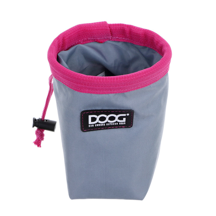 Good Dog Treat Pouch - Grey & Pink (Small)